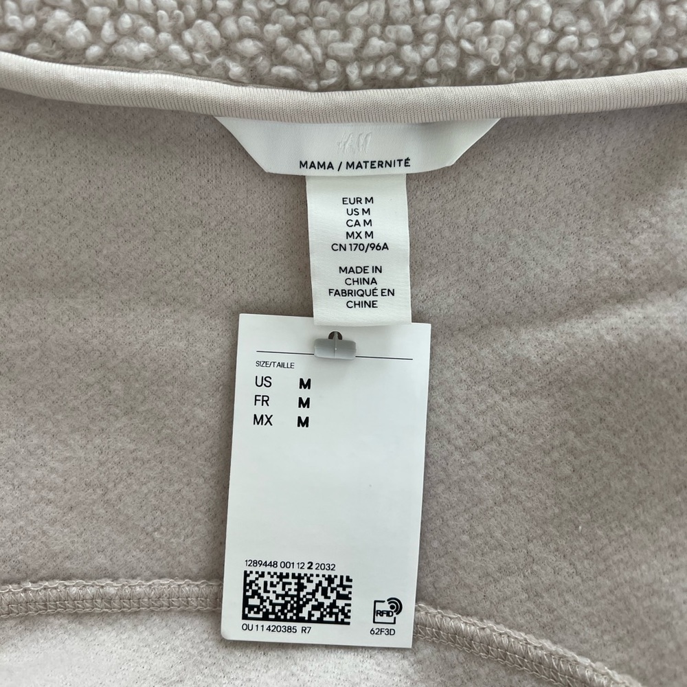 H&M Cream Teddy Jacket - Picture 5 of 6